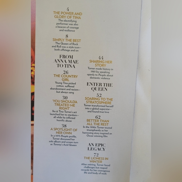 People Magazine Tina Turner 1939-2023 Magazine The Queen Of Rock & Roll - Picture 9 of 11